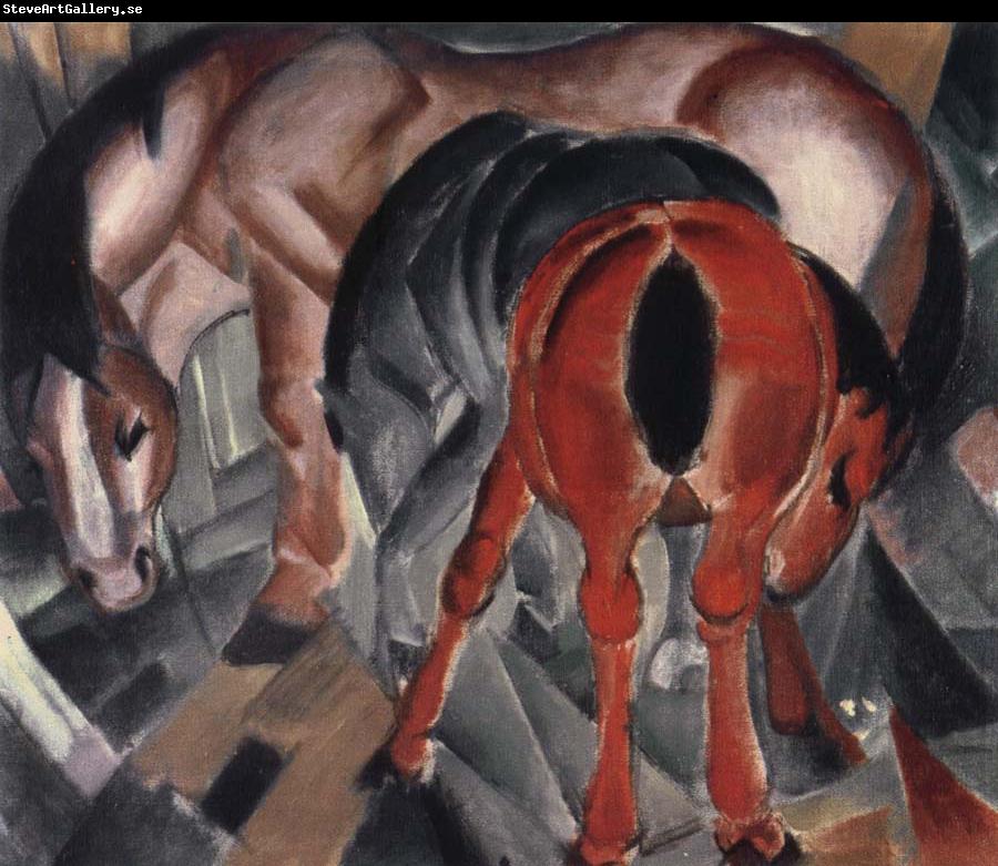 Franz Marc Horse with two foals